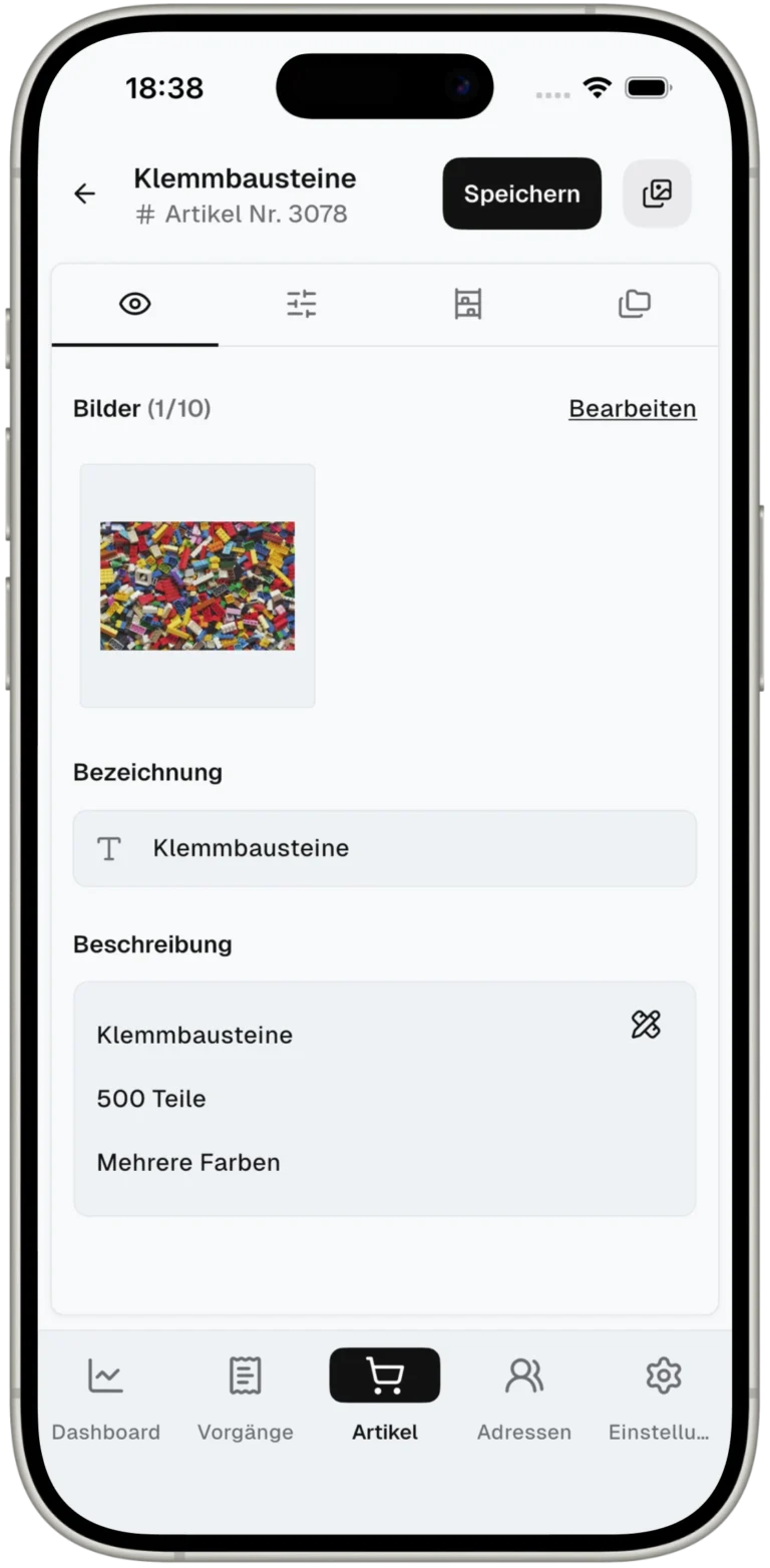 Artikel Übersicht