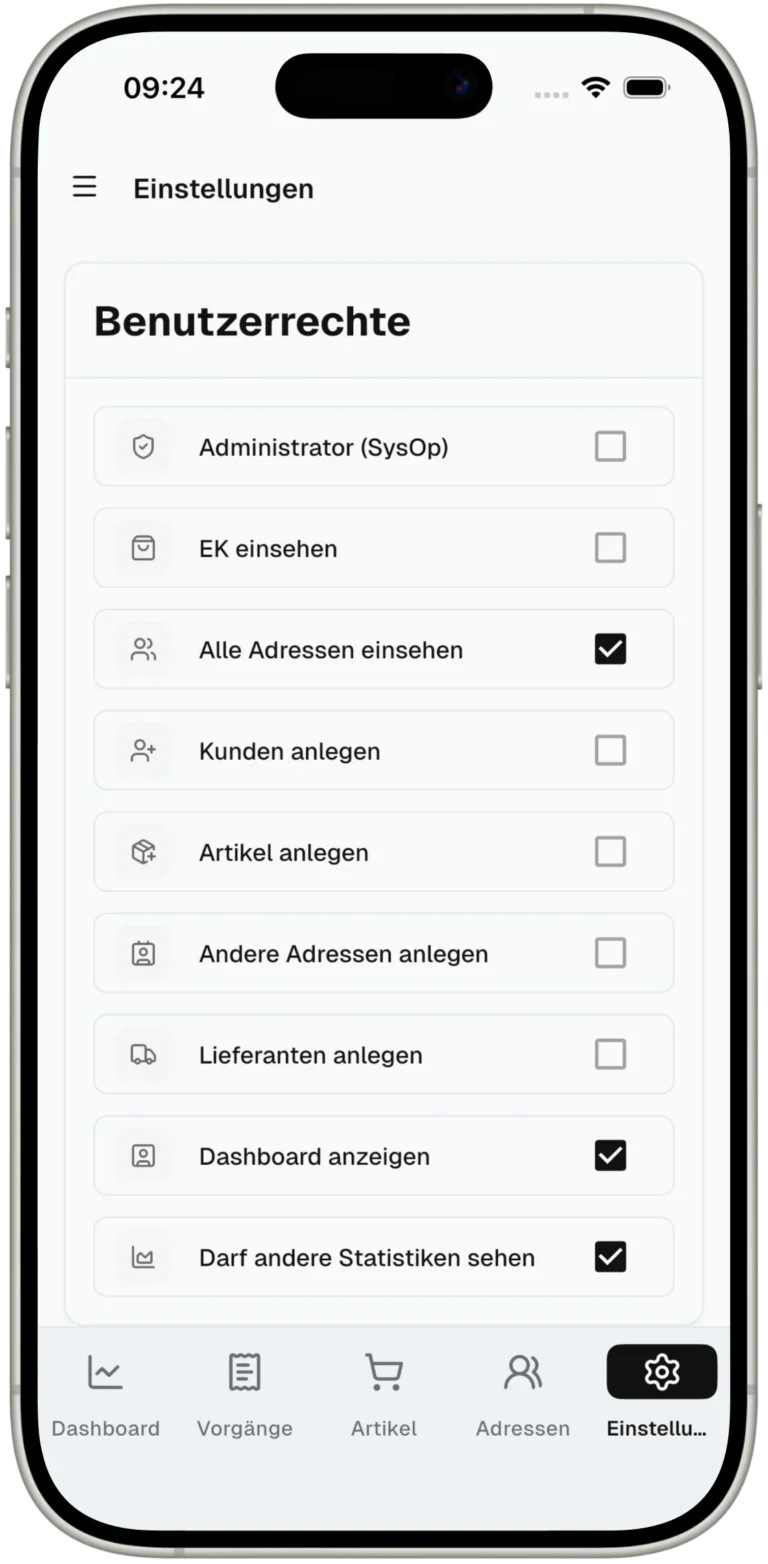 benutzerrechte